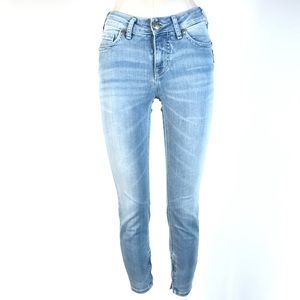 Silver suki mid ankle skinny jeans 28x27